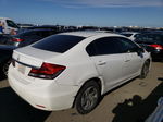 2015 Honda Civic Lx White vin: 19XFB2F59FE263333