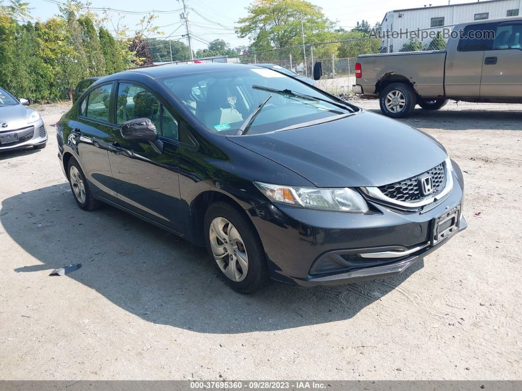 2015 Honda Civic Lx Черный vin: 19XFB2F59FE701526