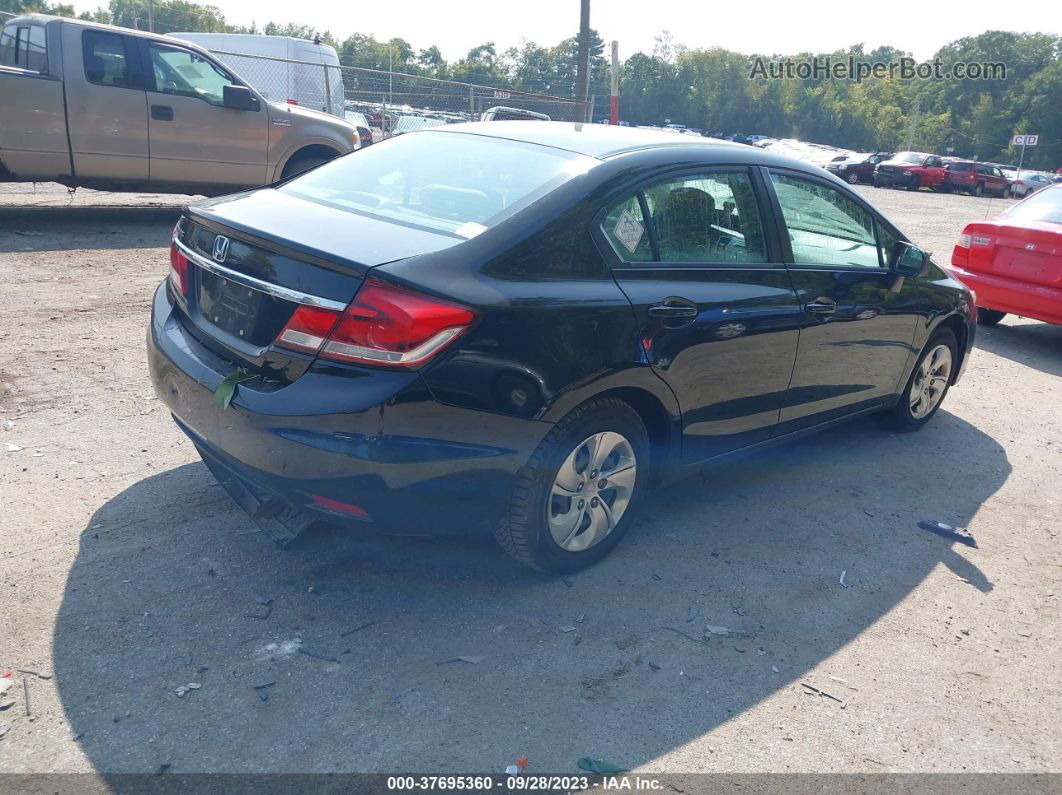 2015 Honda Civic Lx Black vin: 19XFB2F59FE701526