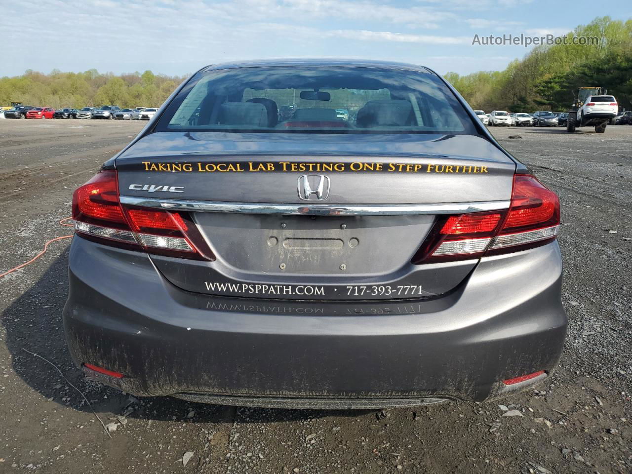 2015 Honda Civic Lx Charcoal vin: 19XFB2F59FE702501