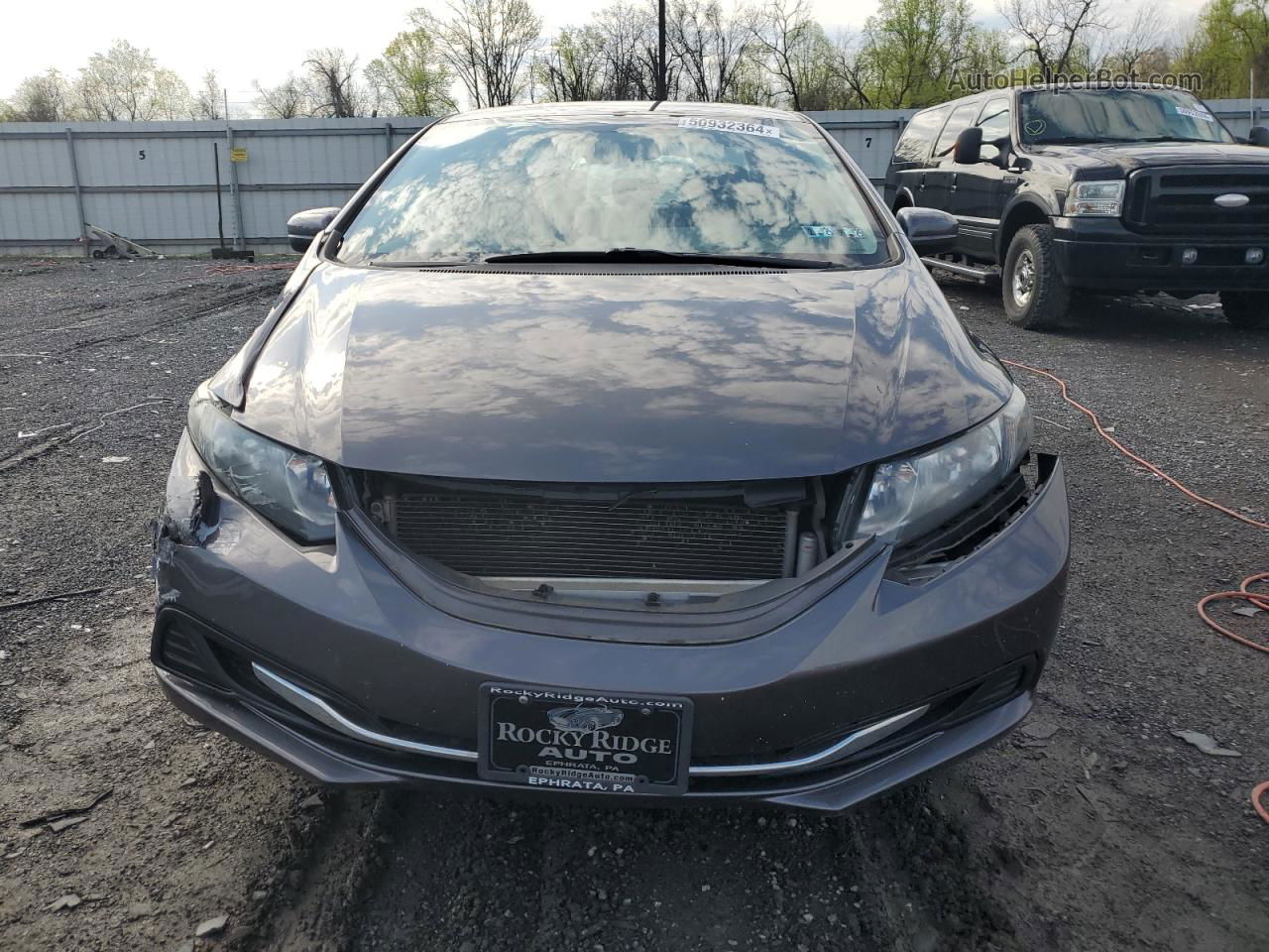 2015 Honda Civic Lx Charcoal vin: 19XFB2F59FE702501