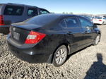 2012 Honda Civic Lx Black vin: 19XFB2F5XCE033683