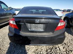 2012 Honda Civic Lx Black vin: 19XFB2F5XCE033683