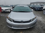 2012 Honda Civic Lx Silver vin: 19XFB2F5XCE050886