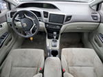 2012 Honda Civic Lx Silver vin: 19XFB2F5XCE050886