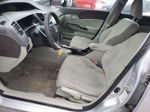 2012 Honda Civic Lx Silver vin: 19XFB2F5XCE050886