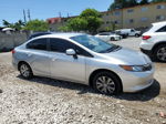 2012 Honda Civic Lx Silver vin: 19XFB2F5XCE082415