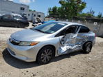 2012 Honda Civic Lx Silver vin: 19XFB2F5XCE082415