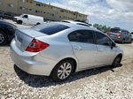 2012 Honda Civic Lx Silver vin: 19XFB2F5XCE082415