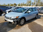 2012 Honda Civic Lx Blue vin: 19XFB2F5XCE088831