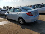 2012 Honda Civic Lx Blue vin: 19XFB2F5XCE088831