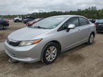 2012 Honda Civic Lx Silver vin: 19XFB2F5XCE099828