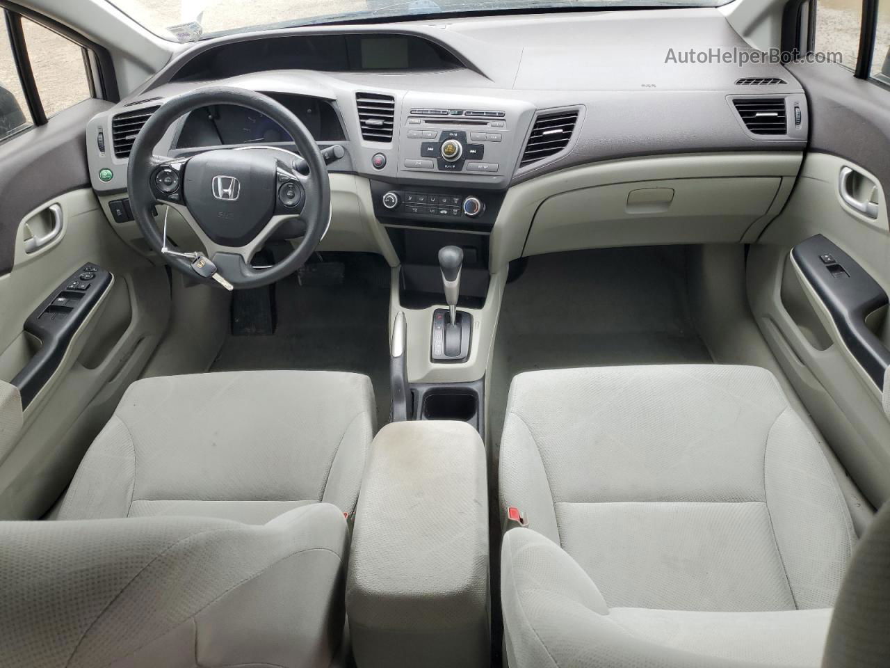 2012 Honda Civic Lx Серебряный vin: 19XFB2F5XCE099828