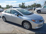 2012 Honda Civic Lx Silver vin: 19XFB2F5XCE344644