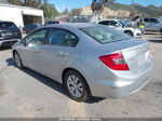 2012 Honda Civic Lx Silver vin: 19XFB2F5XCE344644