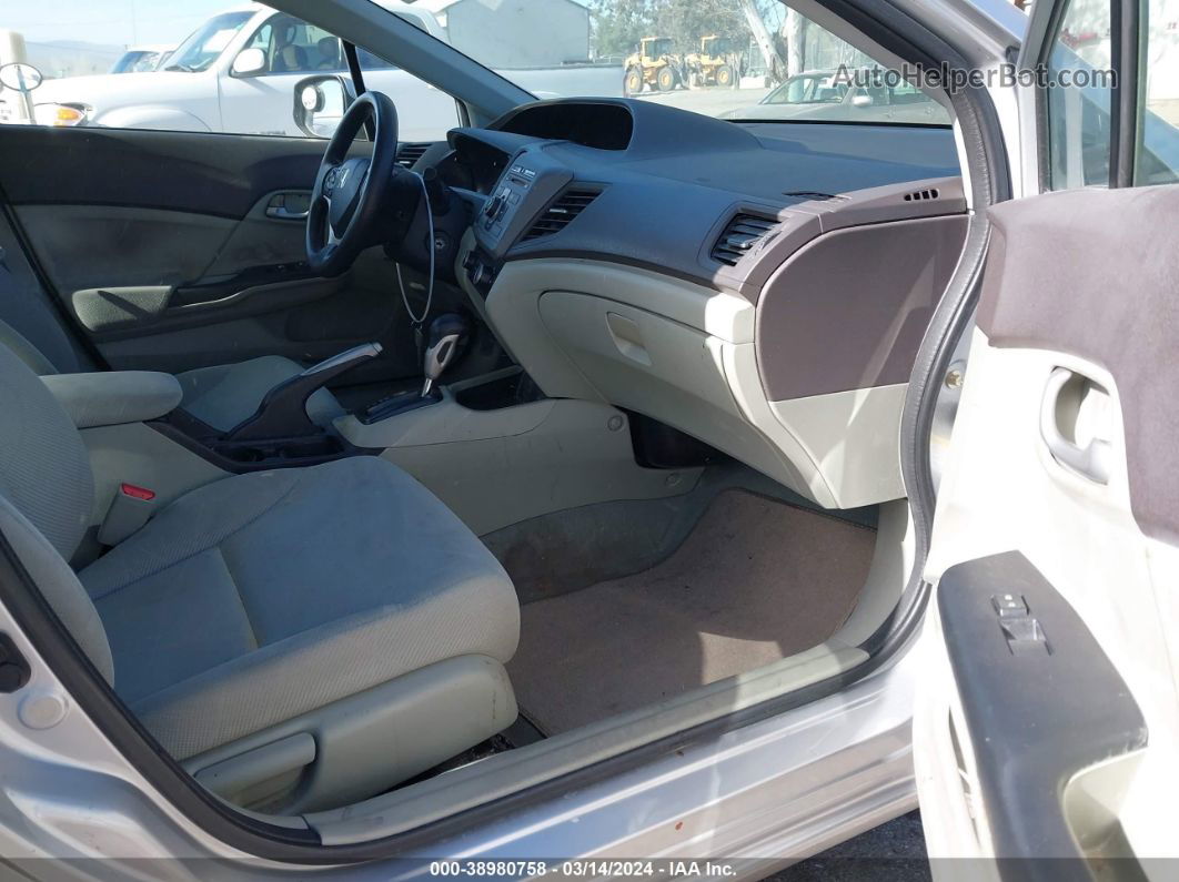 2012 Honda Civic Lx Серебряный vin: 19XFB2F5XCE344644