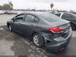 2013 Honda Civic Lx Gray vin: 19XFB2F5XDE260017