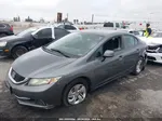 2013 Honda Civic Lx Gray vin: 19XFB2F5XDE260017