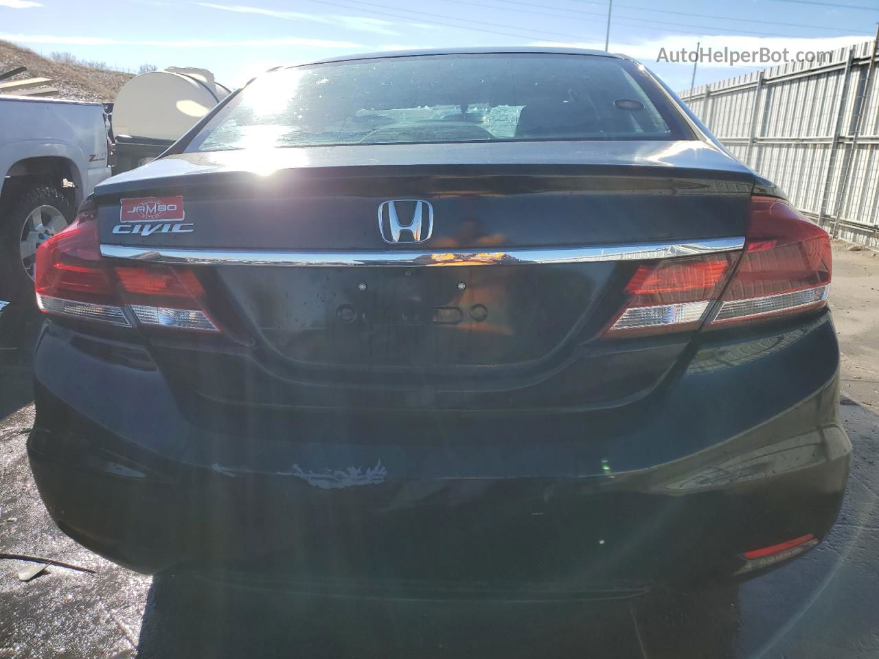 2013 Honda Civic Lx Black vin: 19XFB2F5XDE275858