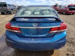 2013 Honda Civic Lx Blue vin: 19XFB2F5XDE290229