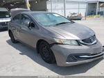 2014 Honda Civic Lx Серый vin: 19XFB2F5XEE002467