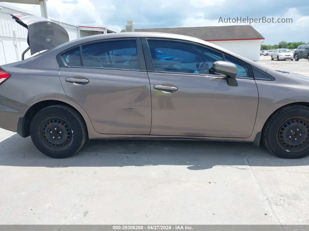 2014 Honda Civic Lx Серый vin: 19XFB2F5XEE002467