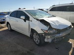 2014 Honda Civic Lx White vin: 19XFB2F5XEE025425