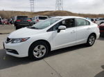 2014 Honda Civic Lx Белый vin: 19XFB2F5XEE060207