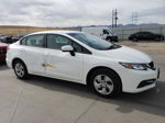 2014 Honda Civic Lx White vin: 19XFB2F5XEE060207