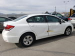 2014 Honda Civic Lx Белый vin: 19XFB2F5XEE060207