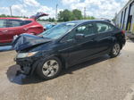 2014 Honda Civic Lx Black vin: 19XFB2F5XEE073670