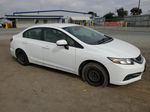 2014 Honda Civic Lx Белый vin: 19XFB2F5XEE207609