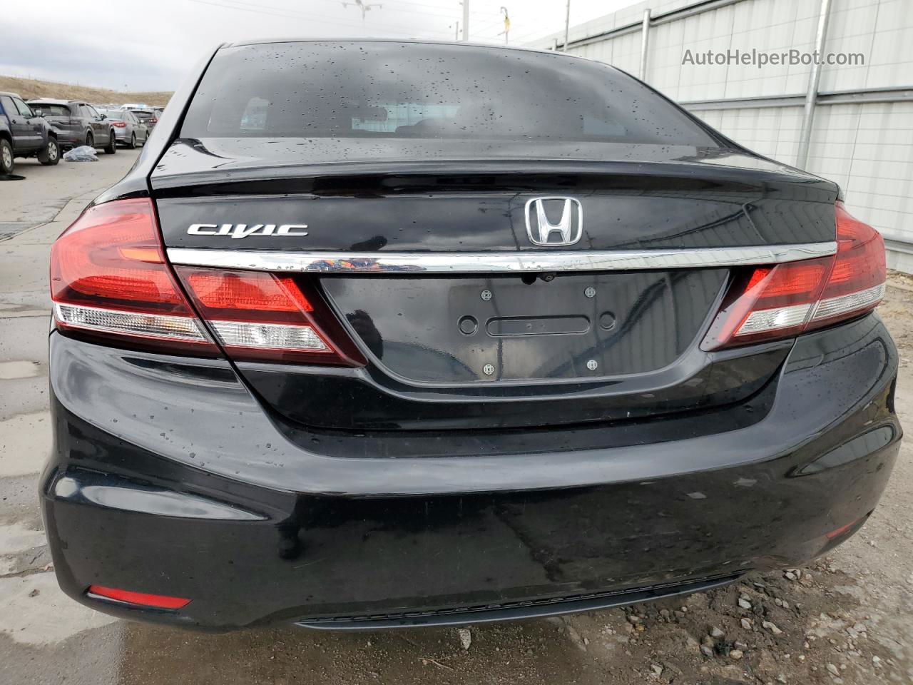 2015 Honda Civic Lx Черный vin: 19XFB2F5XFE077154