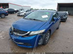 2015 Honda Civic Lx Blue vin: 19XFB2F5XFE092480