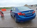 2015 Honda Civic Lx Blue vin: 19XFB2F5XFE092480