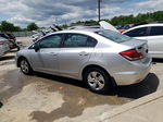 2015 Honda Civic Lx Silver vin: 19XFB2F5XFE110637