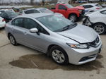 2015 Honda Civic Lx White vin: 19XFB2F5XFE112436