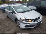 2015 Honda Civic Sedan Lx Silver vin: 19XFB2F5XFE214920