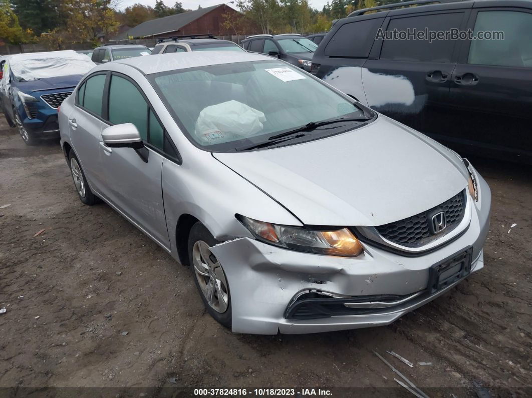 2015 Honda Civic Sedan Lx Серебряный vin: 19XFB2F5XFE214920