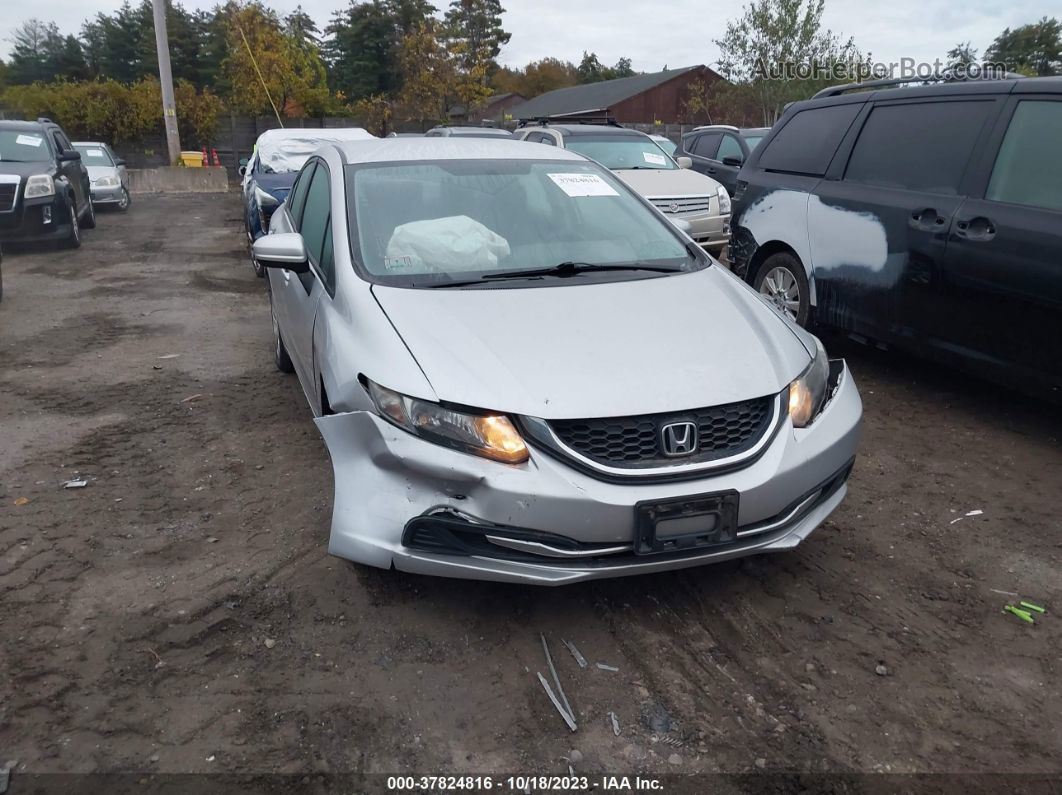 2015 Honda Civic Sedan Lx Silver vin: 19XFB2F5XFE214920