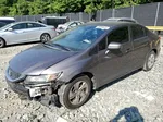 2015 Honda Civic Lx Gray vin: 19XFB2F5XFE221916