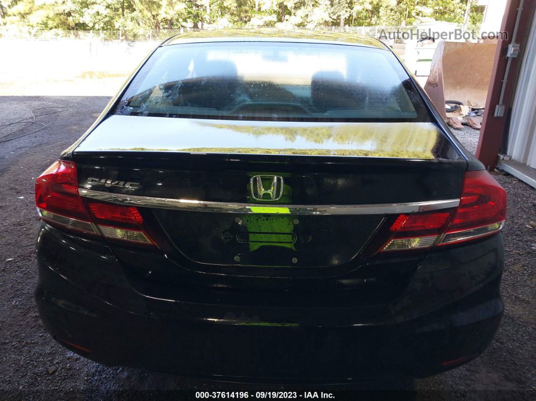 2015 Honda Civic Lx Black vin: 19XFB2F5XFE277421