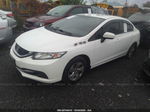 2015 Honda Civic Lx White vin: 19XFB2F5XFE290279