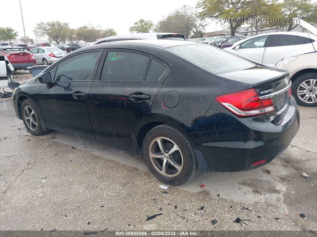 2015 Honda Civic Se Black vin: 19XFB2F70FE015621