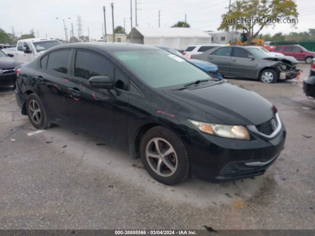 2015 Honda Civic Se Black vin: 19XFB2F70FE015621