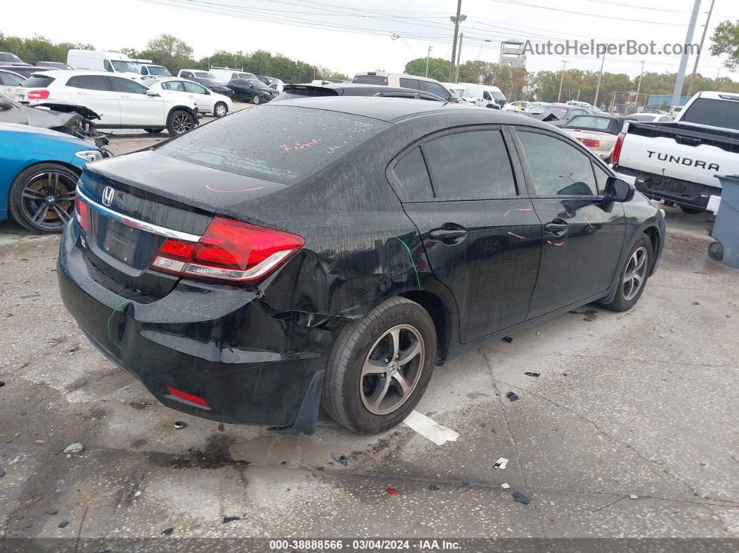 2015 Honda Civic Se Black vin: 19XFB2F70FE015621