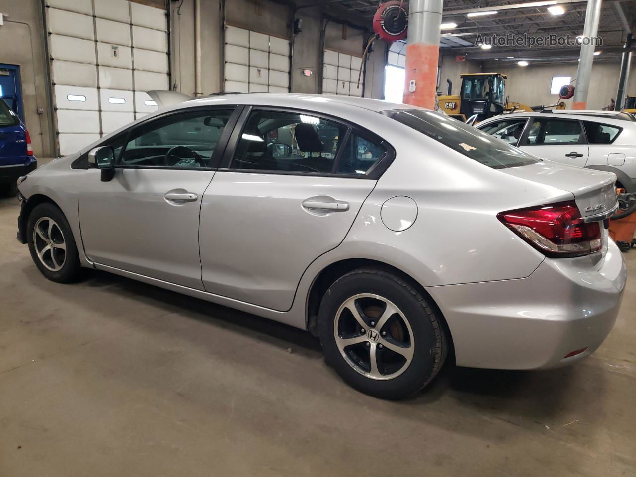 2015 Honda Civic Se Silver vin: 19XFB2F71FE091901