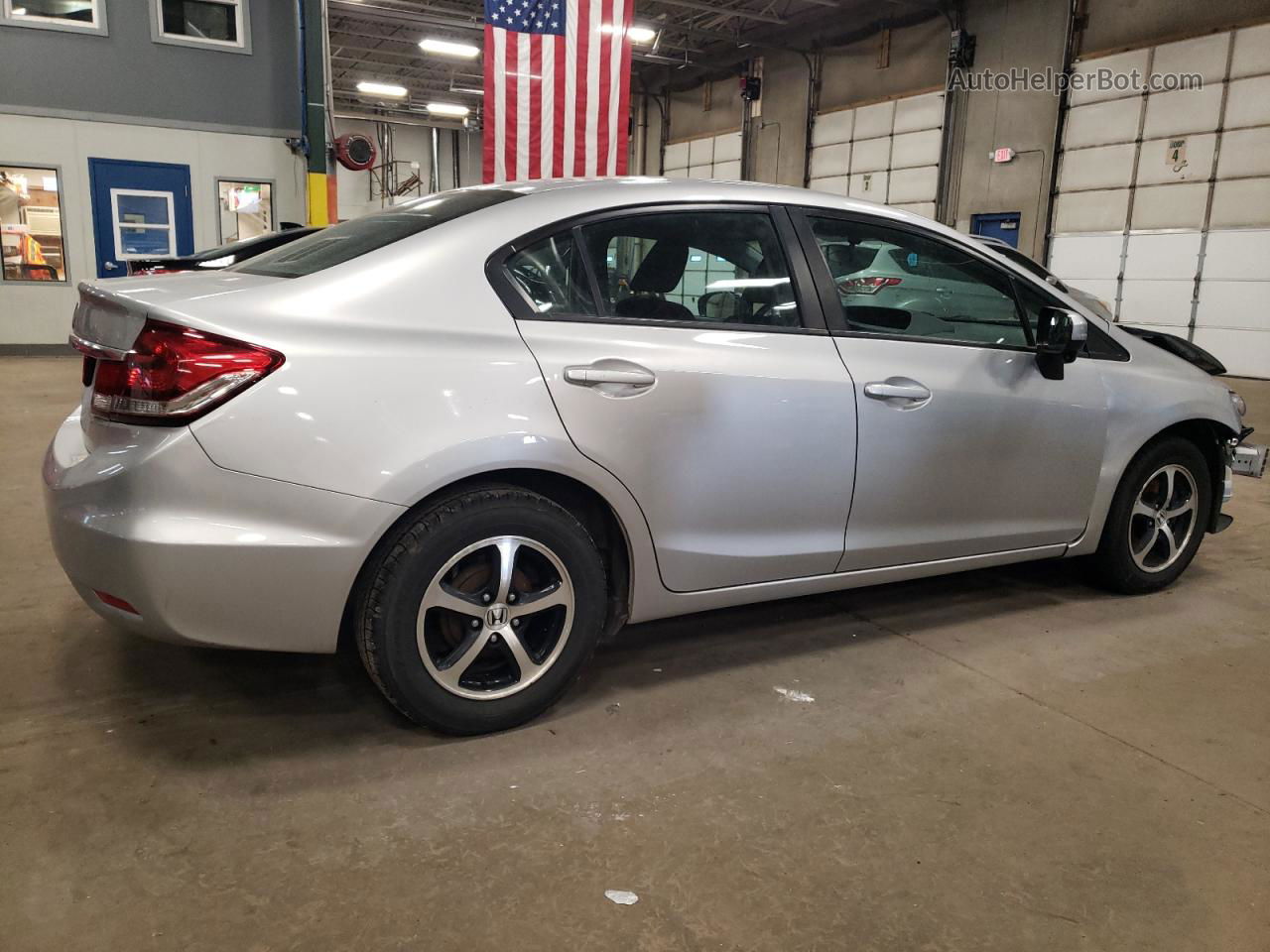 2015 Honda Civic Se Silver vin: 19XFB2F71FE091901