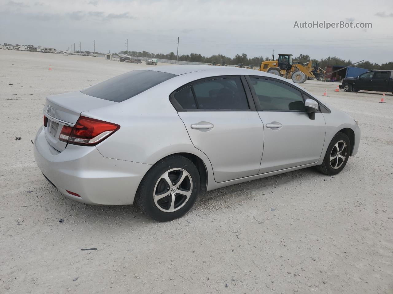 2015 Honda Civic Se Silver vin: 19XFB2F71FE113380