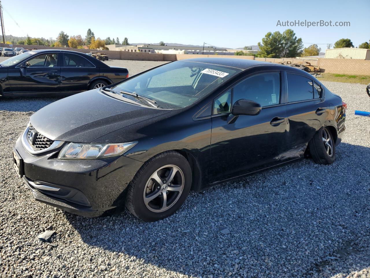 2015 Honda Civic Se Black vin: 19XFB2F71FE249038